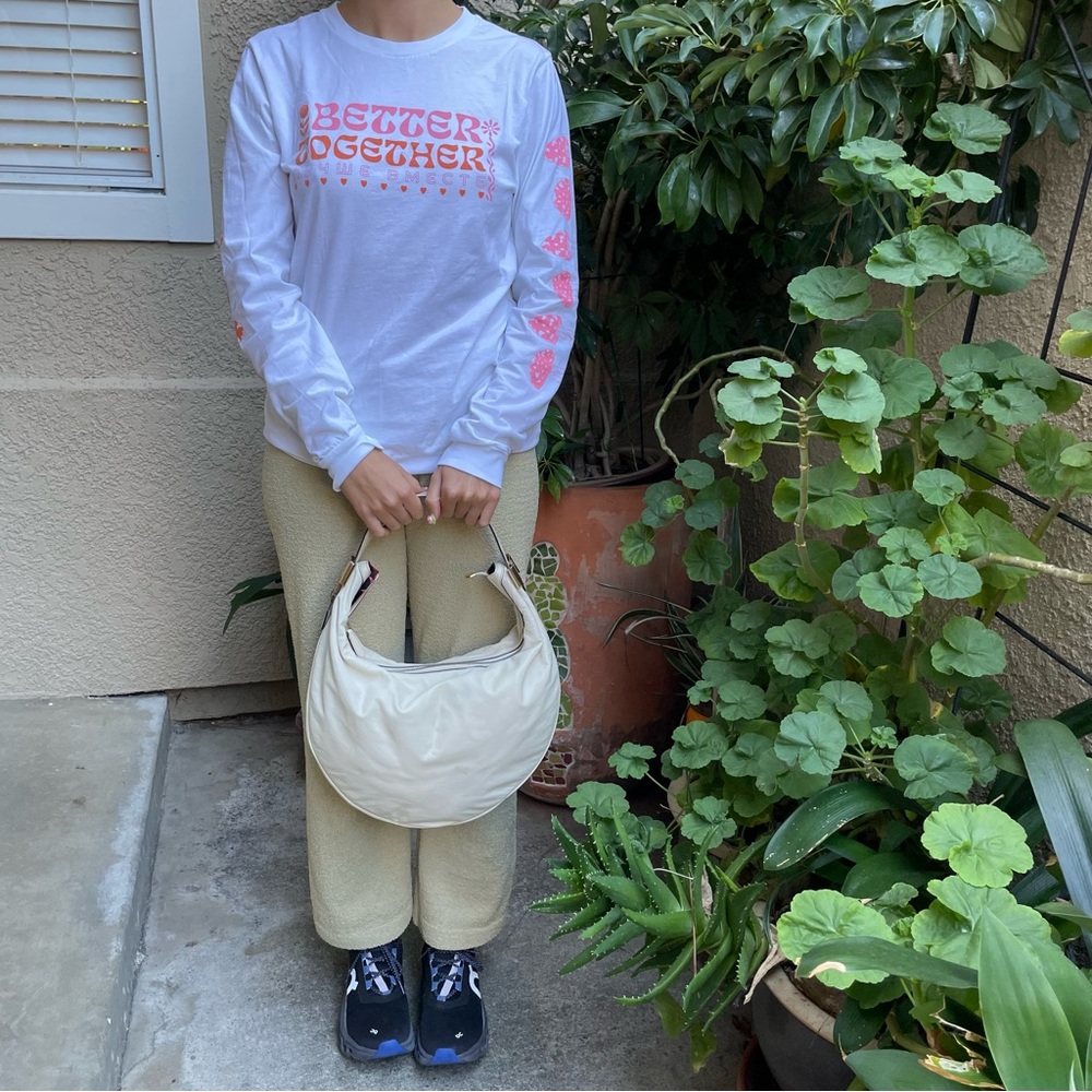 Vintage cream/gold Gucci Duchessa leather shoulder bag - Picture 9 of 16